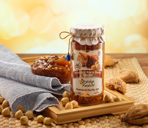 Gourmet Natural Hazelnut & Dried Fig <b>Jam</b> 65% Fruit 290g - Product Image 2