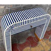 Table de chevet moderne et écologique en os incrusté, mobilier de maison pour chambre, salon, salle de bain, hôtel/appartement
