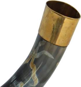 Precio al por mayor cuerno vikingo auténtico medieval comida segura epoxi beber cuerno con soporte vikingo hogar Bar accesorios a bajo precio - Product Image 3