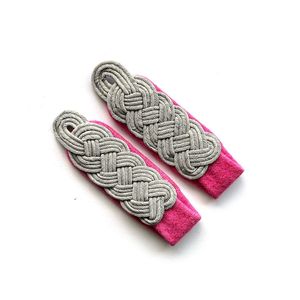 Customized OEM Design Wholesale Reproduction Senior WW2 German Shoulder Board Without Loops - Product Image 2