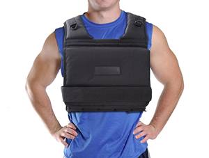 Venta al por mayor personalizado entrenamiento de fuerza ajustable chaleco ponderado gimnasio en casa accesorios de fitness entrenamiento táctico Chaleco de peso - Product Image 4