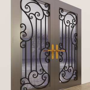 Fournisseur de portes en métal du Vietnam avec photo de portes de porte en fer classique et inspiration du design de la porte principale moderne - Product Image 2