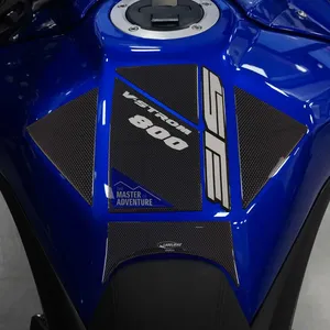Adesivi 3D Personalizzati per Serbatoio Moto Suzuki V-Strom 800SE, Protezione e Decorazione - Product Image 1