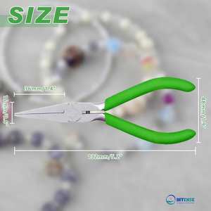 คีมปากแหลมความแม่นยำสูง สแตนเลส สำหรับทำเครื่องประดับ งานประดิษฐ์ งานฝีมือ - Product Image 2