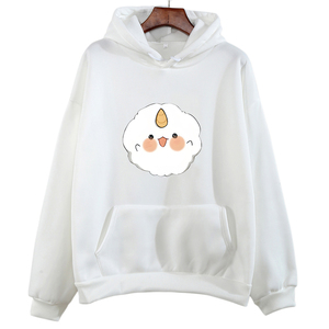 เสื้อสเวตเตอร์มีฮู้ดสำหรับผู้ชายและผู้หญิงเสื้อสเวตเตอร์ผ้าฝ้ายมีฮู้ดสำหรับฝึกซ้อมในฤดูหนาวโลโก้ด้านหน้า - Product Image 2