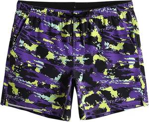 Shorts de sport d'été pour hommes, logo personnalisé imprimé, nylon, shorts de sport de gym, shorts décontractés pour le basketball, sports athlétiques - Product Image 1