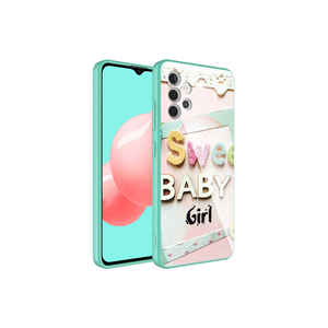 Funda OYO de Epoxi para Samsung Galaxy A32 4G, Carcasa Rígida de Silicona Suave con Protección de Cámara Antihuellas, Diseño Estilo INS - Product Image 1