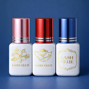 Colle pour extensions de cils à séchage rapide en 0,3 seconde, disponible en marque privée OEM, emballage personnalisé avec colle à cils de qualité supérieure - Product Image 1