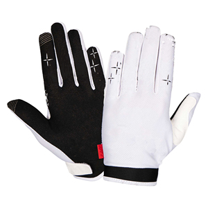 ถุงมือปั่นจักรยานแบบเต็มนิ้ว 5 นิ้ว สีดำขาว รองรับหน้าจอสัมผัส ระบายอากาศ กันน้ำ เก็บความร้อน สำหรับเล่นกีฬา - Product Image 1