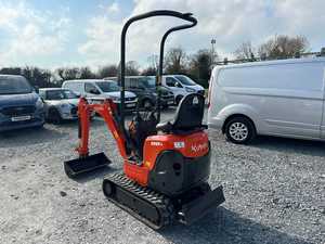 Mini excavatrice 2016 K008-3 avec moteur diesel petite pelleteuse sur chenilles d'occasion à bas prix - Product Image 2