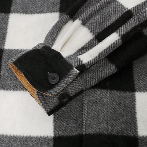 Chemise en flanelle à carreaux respirante et confortable pour homme, grande taille, élégante, chaude, en coton, à simple boutonnage, collection 2026 - Product Image 5