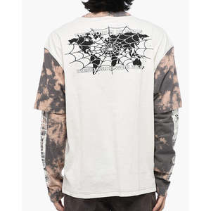 T-shirts à manches longues avec impression graphique, t-shirt à manches longues double couche, t-shirts personnalisés en gros pour hommes - Product Image 6