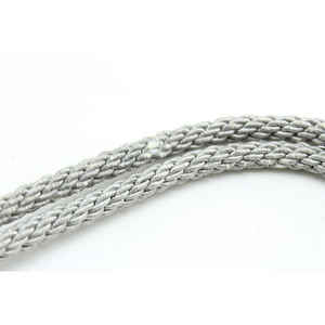 Nouveau OEM Designer Service 100% Fabrication de fils métalliques Logo des douanes Cordon de chapeau torsadé - Product Image 3