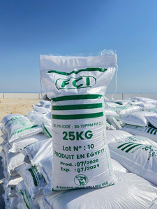 Sal de Mesa Refinada Egipcia Fina FCI al por Mayor, Bolsa de 25 kg |   Sal Marina Pura al 99.8% con Yodo Opcional, Vida Útil de 2 Años - Product Image 1