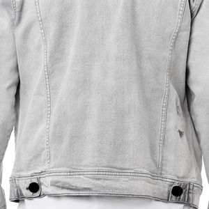 Blouson en jean pour homme 2026 de qualité supérieure, à manches classiques, respirant, à capuche, chauffant, imperméable, coupe-vent, pour l'hiver, style urbain, OEM - Product Image 5
