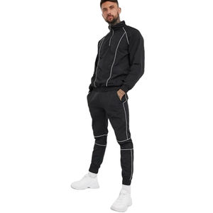 Sudadera con capucha y cremallera para deportes de invierno de alta calidad para hombre, chándal con estampado sólido, Jersey cálido para correr, gimnasio, ropa deportiva - Product Image 5