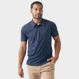 T-shirt Polo en Coton pour Hommes, Col Classique, Coton Lourd, Style Streetwear, T-shirts Personnalisés pour Hommes, Été 2026, Vente en Gros - Product Image 1