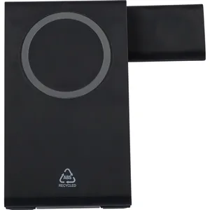 Stazione di Ricarica Wireless Sostenibile Valerio, Gadget USB Promozionale - Product Image 2