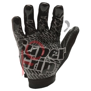 ถุงมือรับบอลอเมริกันฟุตบอลแบบมีโลโก้สั่งทำพิเศษ ยึดเกาะดีเยี่ยม กันลม ระบายอากาศได้ดี เหมาะสำหรับเล่นกลางแจ้งในสภาพอากาศหนาวเย็น รักบี้ OEM ODM - Product Image 1