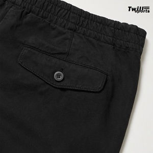 2025 été décontracté hommes High Street Style 100% coton Anti-rides pantalons de plage Logo personnalisé grande taille élastique taille fermeture - Product Image 3
