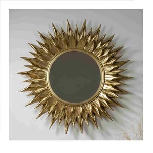 Grands miroirs muraux de designer utilisés pour les prix des Offre Spéciale indiens faits à la main décoratifs de taille personnalisée pour les chambres d'hôtels - Product Image 6