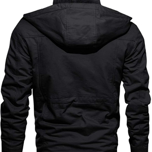 Veste universitaire pour homme de haute qualité en gros, couleurs et tailles personnalisées, position du logo sur le devant, imperméable, service OEM pour le printemps - Product Image 6