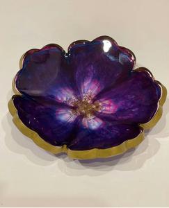 Meilleur prix bol de service à salade en résine de haute qualité personnalisé pour la maison hôtels fête service de nourriture pour les mariages - Product Image 2