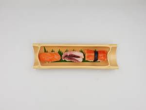 Plateau tubulaire en bambou pour décoration de Sushi, haute qualité, taille personnalisée, salle à manger, Style japonais - Product Image 5