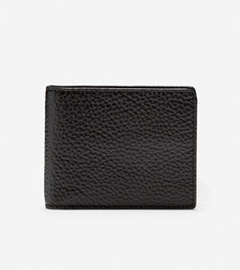 Accessoires de mode portefeuille mince en cuir de vache véritable pour hommes - Product Image 1
