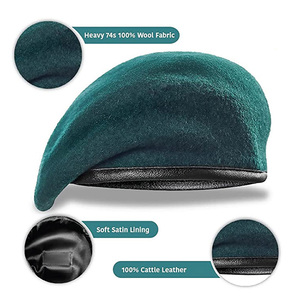 หมวกเบเร่ต์ศิลปะทรงกลมออกแบบมาสำหรับผู้สร้างจิตรกรและนักแสดงที่สะท้อนให้เห็นถึงหมวกเบเร่ต์วัฒนธรรมแฟชั่นเหนือกาลเวลา - Product Image 5