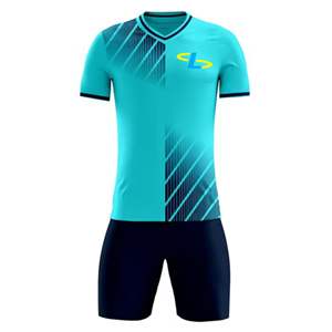 Uniforme de Fútbol para Hombre de Último Diseño, Uniforme de Fútbol de Secado Rápido por Sublimación, Uniforme de Fútbol Transpirable y Cómodo - Product Image 6