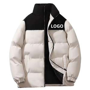 Chaqueta de Plumón de Alta Calidad Unisex con Logotipo Personalizado, Chaqueta de Invierno Gruesa para Exteriores, Chaqueta de Burbuja de Plumón para Hombre - Product Image 4