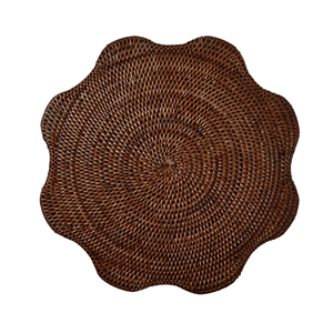 Handicraft 100% Eco-friendly Rattan Placemat Natural Color <b>Table</b> Decoration Home decor Handmade in Vietnam - Product Image 1