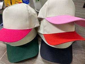 Gorras de Béisbol Vintage de 5 Paneles en Dos Tonos, Gorras de Estilo Dad Hat, Gorras Personalizadas al por Mayor con Logotipo Bordado en 3D para Hombre y Mujer - Product Image 5