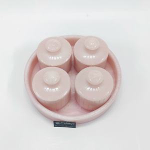 Multi-Functional Resin Jar for Dry Fruits and Nuts Decorative Kitchen Storage and Elegant Gift Option by Tradebyd - Product Image 5