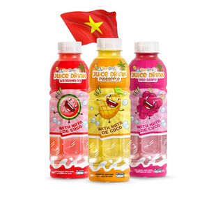 ซันสไมล์ น้ำผลไม้ผสมวุ้นมะพร้าว 500 มล. คาร์โบไฮเดรตต่ำ ไขมันต่ำ ผลไม้รวม รสชาติหลากหลาย เครื่องดื่มเวียดนาม - Product Image 5