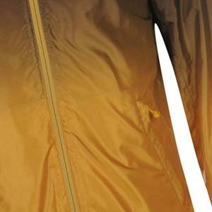 Chaqueta impermeable con cremallera frontal para hombre y mujer, chaqueta impermeable, transpirable y a prueba de viento, tela de poliéster con dos bolsillos laterales - Product Image 4