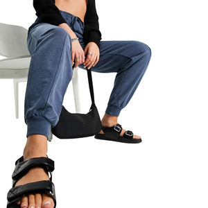 Women's High Quality Cotton Sweatpants Custom <b>Letter</b> Printed Long Acid Wash Jogger for Outdoor Casual Fitness Flat Front Style - Product Image 4