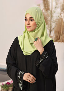 Solid Color <b>Black</b> Plus Size High-quality New Arrival Style Ladies Abaya Straight Baggy <b>Long</b> Sleeve Muslim <b>Dress</b> Embroidery Women - Product Image 2