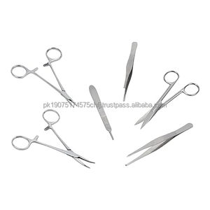 Kit Completo de Instrumentos Quirúrgicos Veterinarios, Tijeras de Acero Inoxidable para Mascotas, Porta Agujas, Pinzas, Aprobado por CE e ISO, Medivolve - Product Image 5
