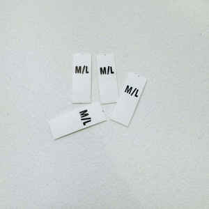 Étiquettes tissées personnalisées Lucky Label en gros (pliées en deux) - Étiquettes de vêtements en polyester écologiques pour T-shirts et chaussures - Échantillon en 7 jours - Product Image 6