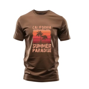 Comfort Fit-T-shirt en mélange de coton et de polyester pour homme | Respirant et infroissable - Product Image 1