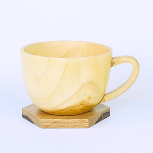 Posavasos de madera de teca Hexagonal minimalista con estilo, protectores de bebidas ecológicos de alta calidad para el hogar, decoración de boda para cumpleaños - Product Image 4