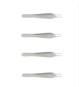 Micro Pinzas Adson Dentadas de 12 cm, Base de Instrumentos Quirúrgicos de Dentavex Corporation - Product Image 4