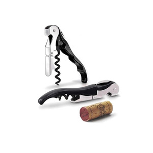 Tire-bouchon professionnel de style serveur avec coupe-capsule et ouvre-bouteille robuste - Product Image 4