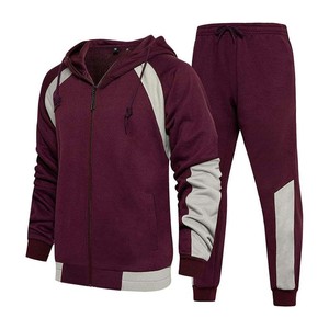 Conjunto Deportivo Unisex de Invierno para Clima Frío, 100% Algodón Transpirable, Sudadera con Capucha y Pantalones Deportivos Casuales, Personalizable - Product Image 4