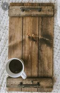 COMMENCER PLATEAU IMPRIMÉ EN BOIS MEILLEURE QUALITÉ SCULPTÉ Forme carrée disponible et meilleur échantillon d'artisanat indien Offre Spéciale - Product Image 3