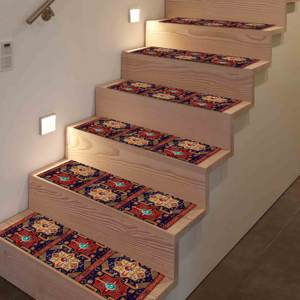 Tapis imprimé moderne, doux, motif géométrique, design Kilim, grand format, adapté aux animaux domestiques, tapis d'entrée - Product Image 3