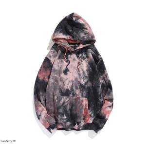 Alta calidad al por mayor suéter grueso logotipo personalizado tie Dye sudaderas con capucha de secado rápido Unisex algodón poliéster Tie Dye sudaderas con capucha OEM - Product Image 3