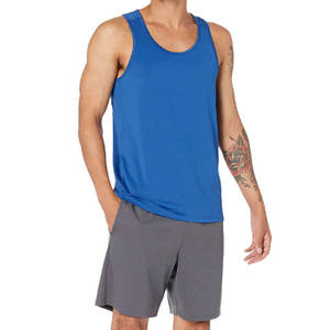 Camiseta sin mangas de gimnasio para hombre Mark's Top Pick 2025, 100% algodón, con aberturas amplias en los brazos, transpirable, estilo casual, color liso, 160g - Product Image 3
